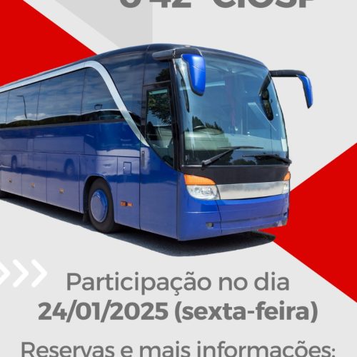 VIAGEM BATE E VOLTA CIOSP 2025